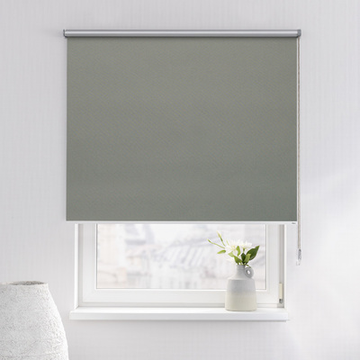 Rolovací roleta Classic v kolekci Blackout Silver – rolety, látka: 061