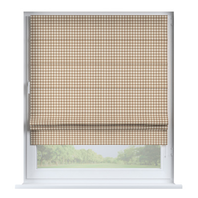 Foldegardin Paris<br/>Med kappe nederst fra kollektionen Quadro, Stof: 136-06