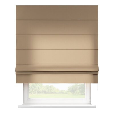 Foldegardin Paris<br/>Med kappe nederst fra kollektionen Quadro, Stof: 136-09