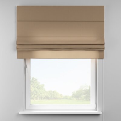 Foldegardin Paris<br/>Med kappe nederst fra kollektionen Quadro, Stof: 136-09