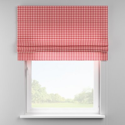 Foldegardin Paris<br/>Med kappe nederst fra kollektionen Quadro, Stof: 136-16