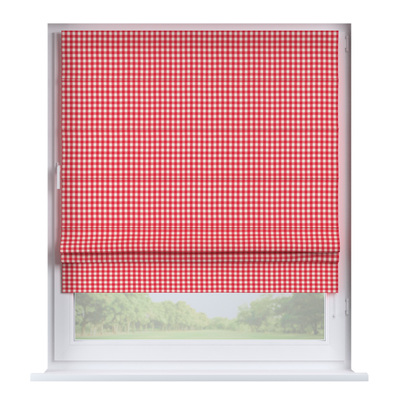 Foldegardin Paris<br/>Med kappe nederst fra kollektionen Quadro, Stof: 136-16
