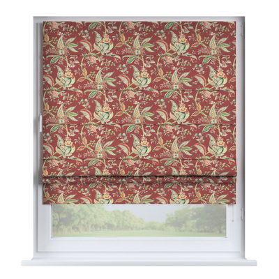 Foldegardin Paris<br/>Med kappe nederst fra kollektionen Gardenia, Stof: 142-12