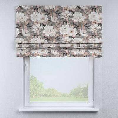 Foldegardin Paris<br/>Med kappe nederst fra kollektionen Gardenia, Stof: 142-13