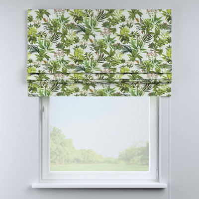 Foldegardin Paris<br/>Med kappe nederst fra kollektionen Flowers, Stof: 143-69