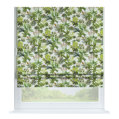 Foldegardin Paris<br/>Med kappe nederst fra kollektionen Flowers, Stof: 143-69