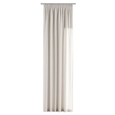 Zasłona na taśmie marszczącej 1 szt. w kolekcji Linen, tkanina: 392-04