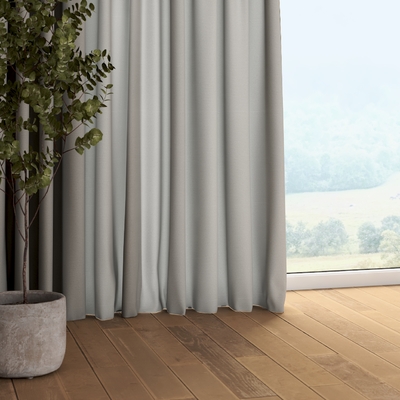 Pencil pleat curtain in collection Loneta, fabric: 133-24