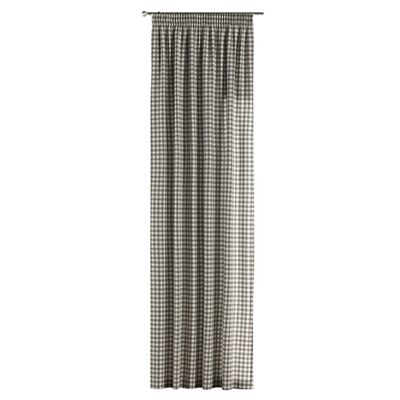 Gardin med rynkebånd 1 stk. fra kollektionen Quadro, Stof: 136-11