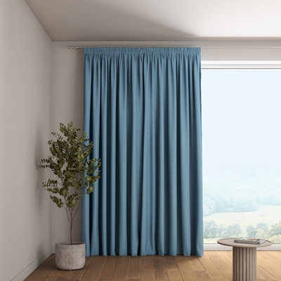 Pencil pleat curtain