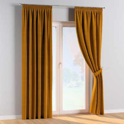 Pieštukinio klostavimo užuolaidos 1vnt. kolekcijoje Posh Velvet, audinys: 704-23