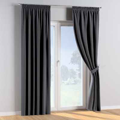 Pieštukinio klostavimo užuolaidos 1vnt. kolekcijoje Posh Velvet, audinys: 704-12