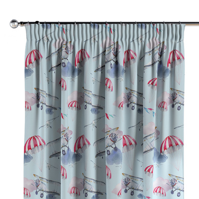 Pencil pleat curtains
