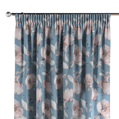 Pencil pleat curtains