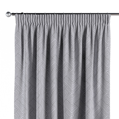 Vorhang mit Kräuselband von der Kollektion Sunny, Stoff: 143-45