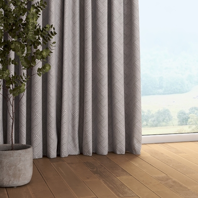 Vorhang mit Kräuselband von der Kollektion Sunny, Stoff: 143-45