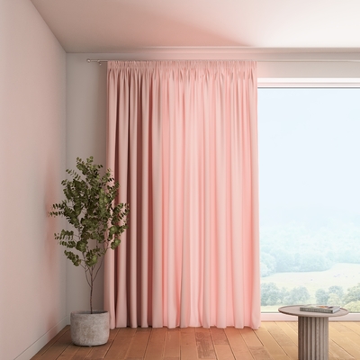 Pencil pleat curtain