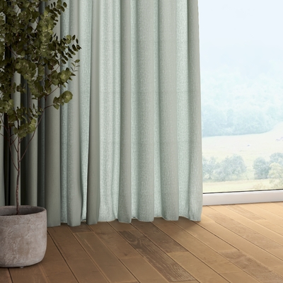 Pencil pleat curtain