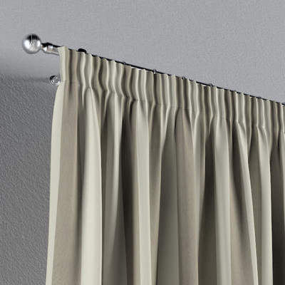 Zasłona na taśmie marszczącej 1 szt. w kolekcji Quadro, tkanina: 143-93