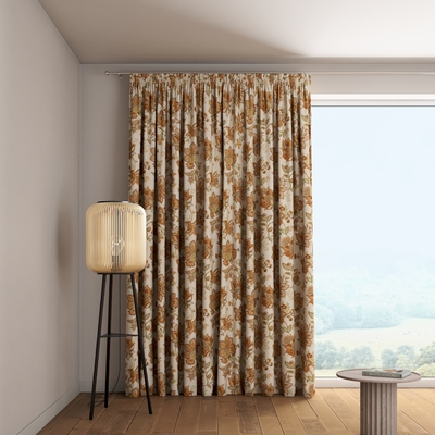 Pencil pleat curtain