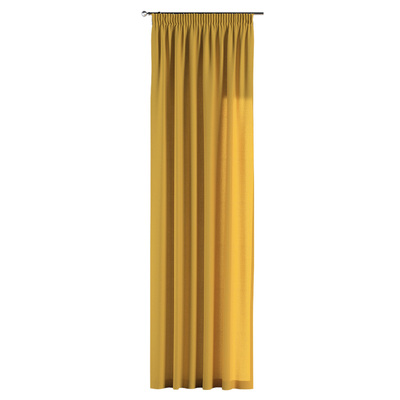 Pencil pleat curtain in collection Linen, fabric: 159-14