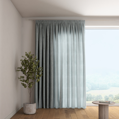 Zasłona na taśmie marszczącej 1 szt. w kolekcji Delicate Premium, tkanina: 144-60