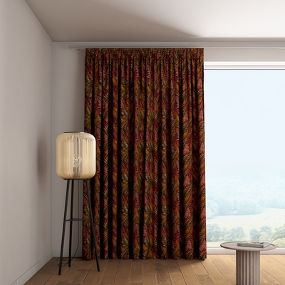 Pencil pleat curtain