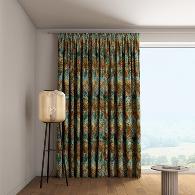 Pencil pleat curtain