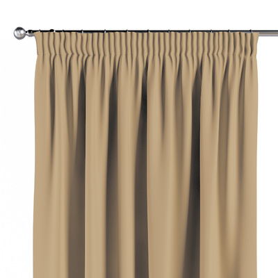 Pencil pleat curtain