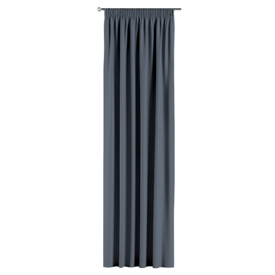 Vorhang mit Kräuselband von der Kollektion Dimout, Stoff: 269-50