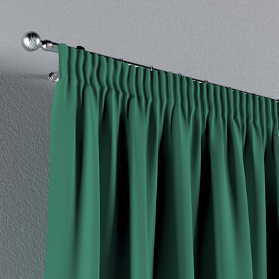Vorhang mit Kräuselband von der Kollektion Dimout, Stoff: 269-46