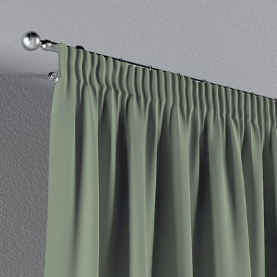 Pencil pleat curtain in collection Crema, fabric: 144-68