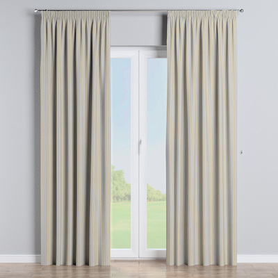 Zasłona na taśmie marszczącej 1 szt. w kolekcji Outdoor Oasis, tkanina: 703-33
