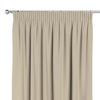 Pencil pleat curtain