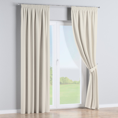 Zasłona na taśmie marszczącej 1 szt. w kolekcji Outdoor Oasis, tkanina: 703-37