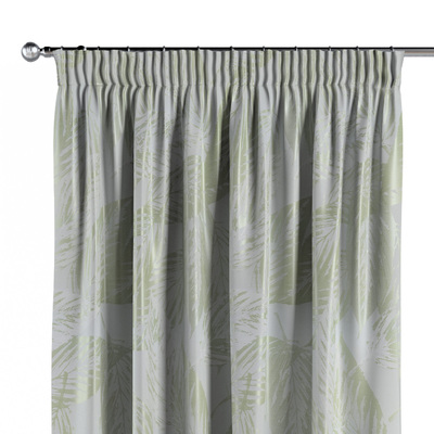 Pencil pleat curtain