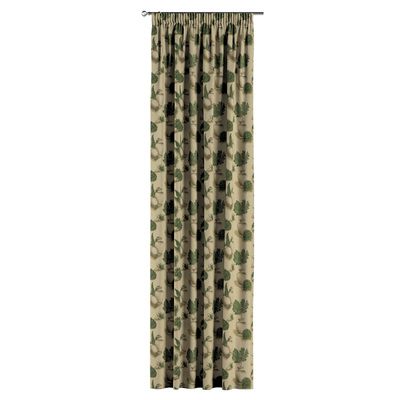 Pencil pleat curtain in collection Intenso Premium, fabric: 145-09
