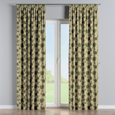 Pencil pleat curtain in collection Intenso Premium, fabric: 145-09
