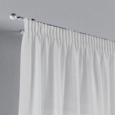 Függöny ráncolóval a kollekcióból Natural Touch, Dekoranyag: 128-21