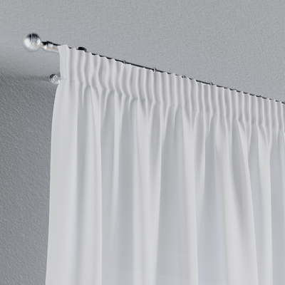 Pencil pleat curtain in collection Natural Touch, fabric: 128-24