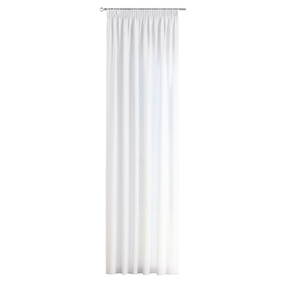 Pencil pleat curtain in collection Natural Touch, fabric: 128-24