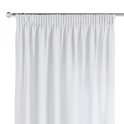 Pencil pleat curtain