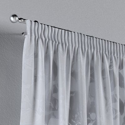 Függöny ráncolóval a kollekcióból Natural Touch, Dekoranyag: 128-11