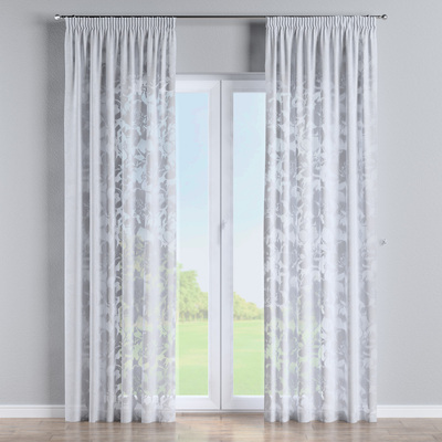 Függöny ráncolóval a kollekcióból Natural Touch, Dekoranyag: 128-11