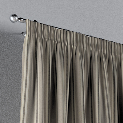 Pencil pleat curtain in collection Scotti, fabric: 145-27