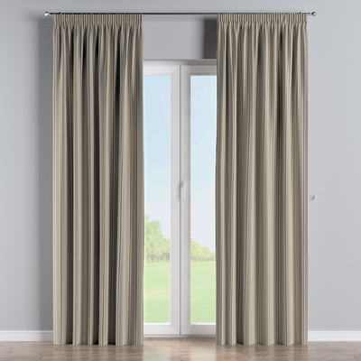 Pencil pleat curtain in collection Scotti, fabric: 145-27