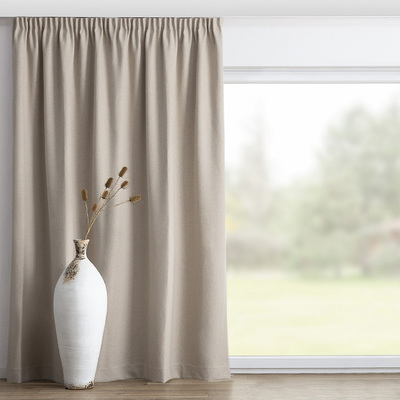 Pencil pleat curtain
