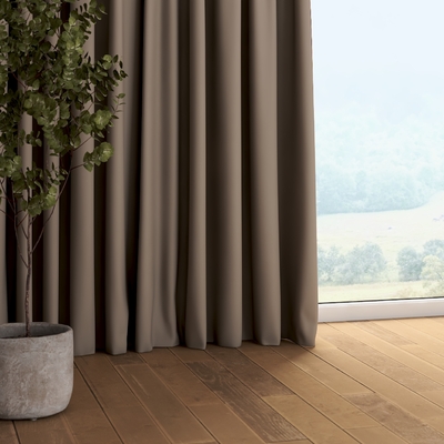 Pencil pleat curtain