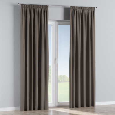 Pencil pleat curtain in collection Dimout, fabric: 269-69