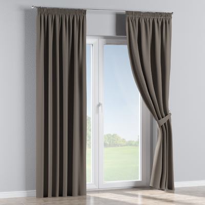 Pencil pleat curtain in collection Dimout, fabric: 269-69